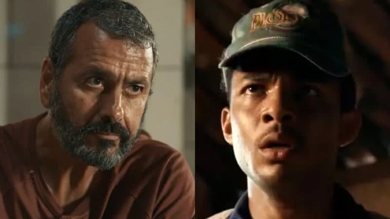 José Inocêncio (Marcos Palmeira) e João Pedro (Juan Paiva) de Renascer - Reprodução/Globo