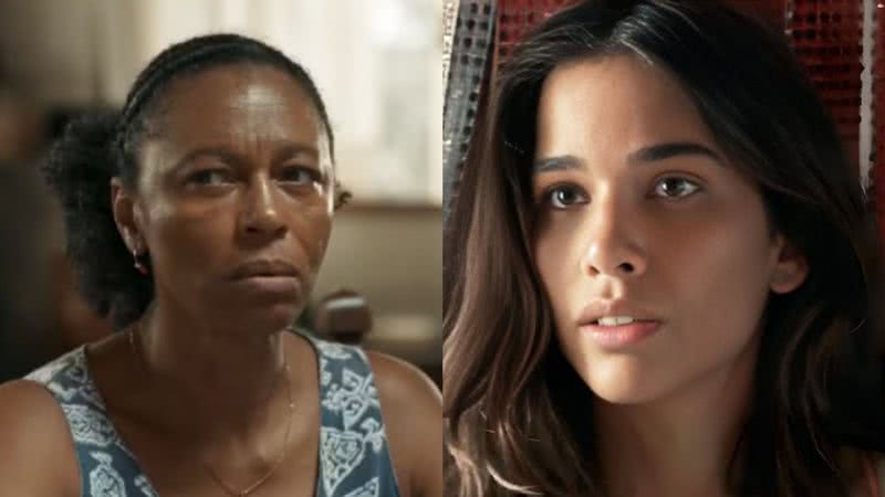 Inácia (Edvana Carvalho) e Mariana (Theresa Fonseca) de Renascer - Reprodução/Globo