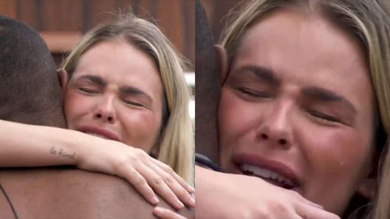 Yasmin Brunet chorou após uma conversa com Davi no BBB 24 - Reprodução/Globo