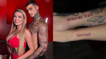 Andressa Urach e Cassiano França - Reprodução/Instagram