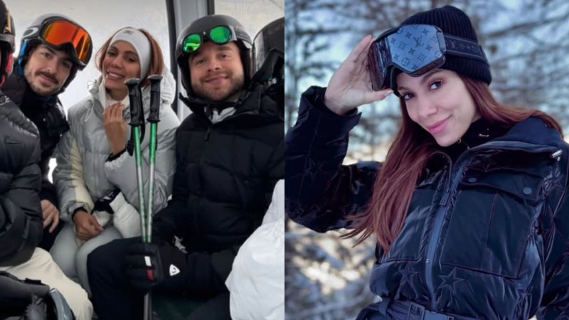 Chiquérrimos: Anitta aparece com amigos em novo post na Suíça - Reprodução/Instagram