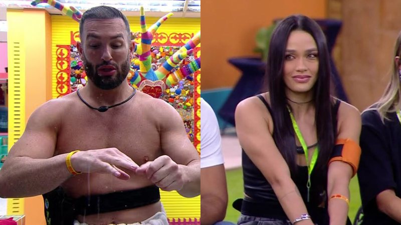 Diego Hypolito disse o que pensa sobre Eva no BBB 25 - Reprodução/Globo