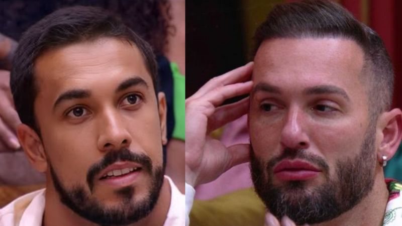 Maike revela sua decepção com Diego Hypolito, que admirava fora da casa; brother desabafou sobre convivência com o ginasta - Reprodução/Globo