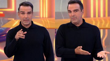 Tadeu Schmidt explicou como funcionarão as dinâmicas de dupla no BBB 25 - Reprodução/Globo