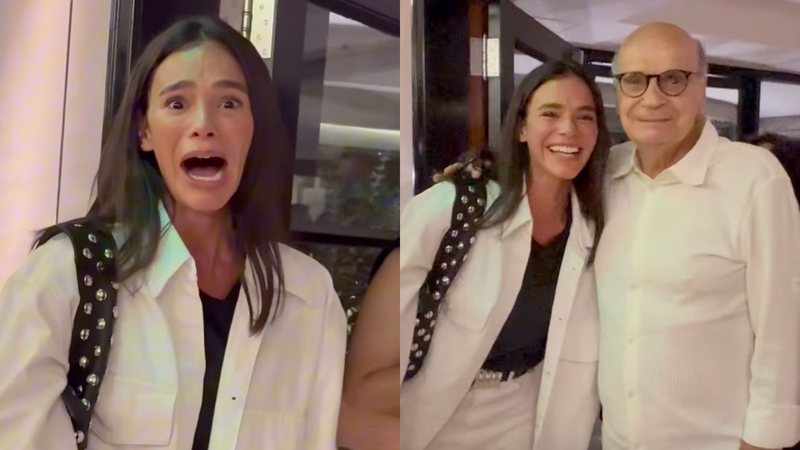 Bruna Marquezine tieta Drauzio Varella e pede foto com o médico: ‘Te amamos’ - Reprodução/Instagram