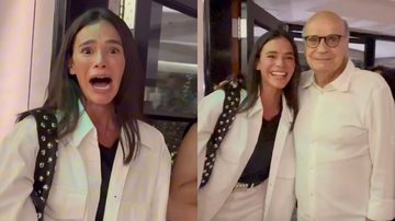 Bruna Marquezine tieta Drauzio Varella e pede foto com o médico: ‘Te amamos’ - Reprodução/Instagram