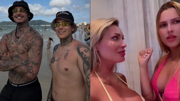 Cassiano França, Arthur Urach, Andressa Urach e Gabi Ayala - Reprodução/Instagram