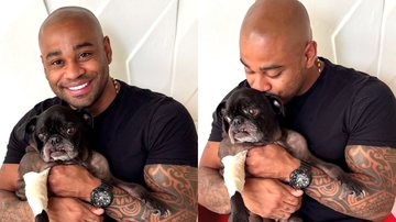 Cezar Black emociona ao se despedir de cachorro: ‘Pode ser o último eu te amo’ - Reprodução/Instagram