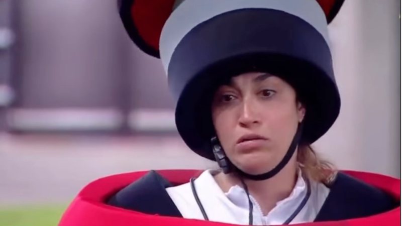 Daniele Hypolito cai aos prantos por exclusão no BBB 25: ‘Não tô me fazendo de vítima’ - Reprodução/Globo