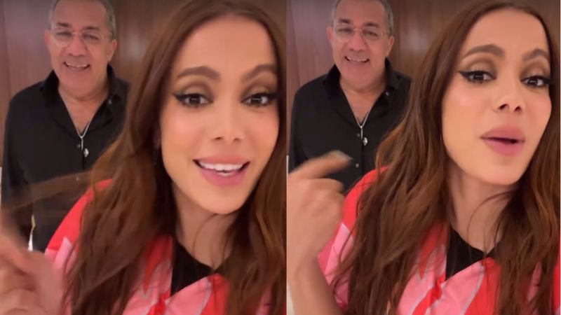 Anitta conta a reação do pai ao realizar participação no BBB 25 com a filha; cantora se diverte com fala de Painitto sobre reality - Reprodução/Instagram