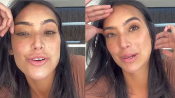 Vanessa Lopes comemora resultados de tratamento contra acne: 'Melhorando muito' - Reprodução/Instagram