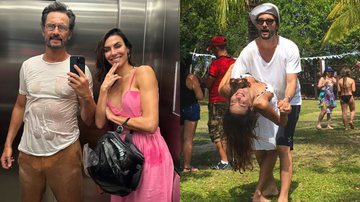 Rodrigo Santoro e Mel Fronckowiak - Reprodução/Instagram