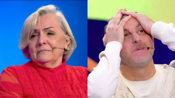 Dona Edileuda e Luciano Huck no Quem Quer Ser um Milionário, do Domingão com Huck - Reprodução/Globo