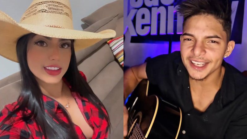 A cantora Drycka Magalhães era amiga do sertanejo João Kennedy - Fotos: Reprodução/Instagram