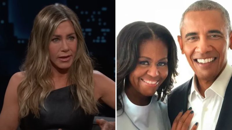 Escondendo o namoro? Jennifer Aniston já falou de romance com Obama no passado - Reprodução/YouTube