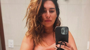 Fernanda Paes Leme confessa estar insegura com o corpo após nascimento da filha - Reprodução/ Instagram