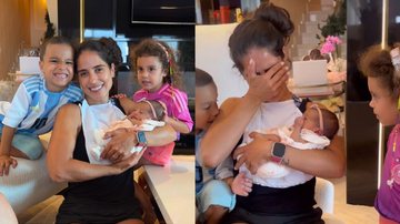 Camilla Camargo, filha de Zezé Di Camargo, posta foto com a irmã; filha do cantor com Graciele Lacerda nasceu dia 25 de dezembro - Reprodução/Instagram