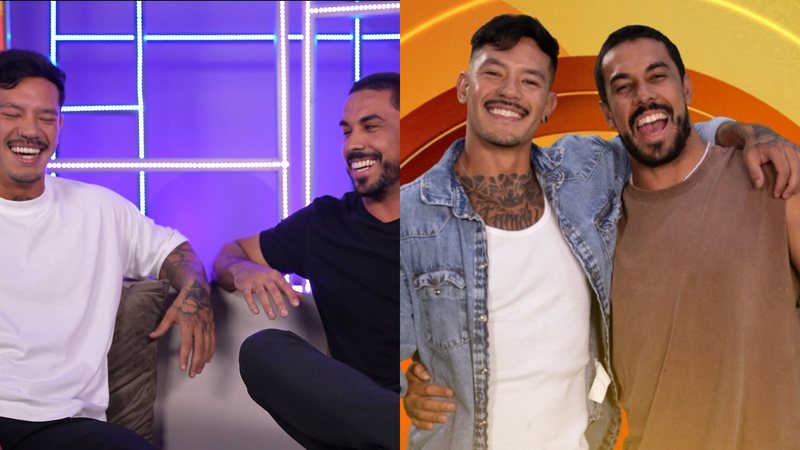 Gabriel e Maike foram confirmados no BBB 25 - Reprodução/Globo