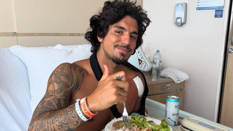 Gabriel Medina sofre lesão no ombro e fica fora de competição - Reprodução/ Instagram