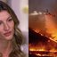 Gisele Bündchen falou sobre os incêncios em Los Angeles