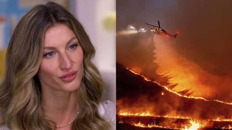 Gisele Bündchen falou sobre os incêncios em Los Angeles - Reprodução/Instagram