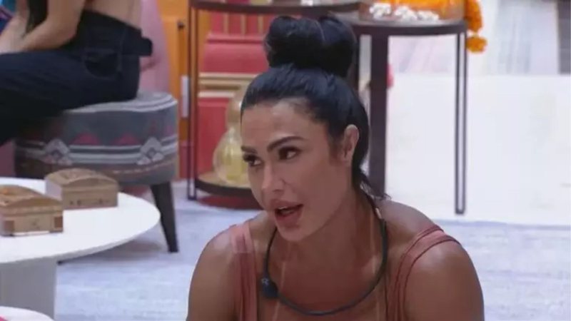 Gracyanne Barbosa comenta sobre abstinência de sexo no BBB 25: 'Gosto todo dia' - Reprodução/Globo