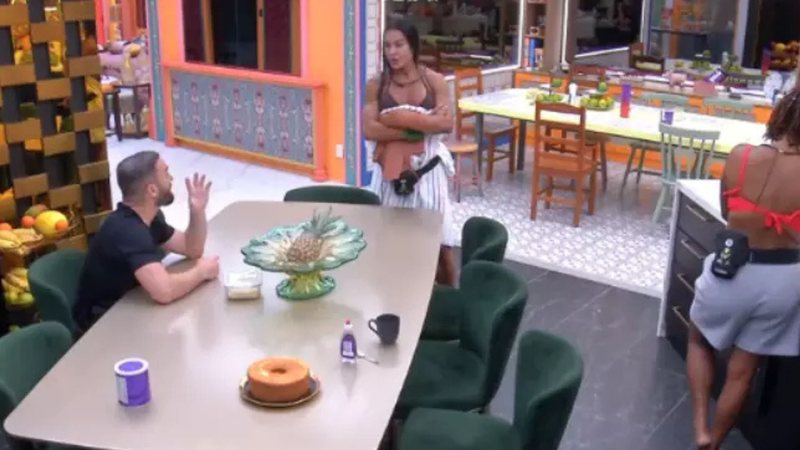 BBB25: Gracyanne está namorando? Sister surpreende com declaração: 'Todo dia' - Reprodução/Globo