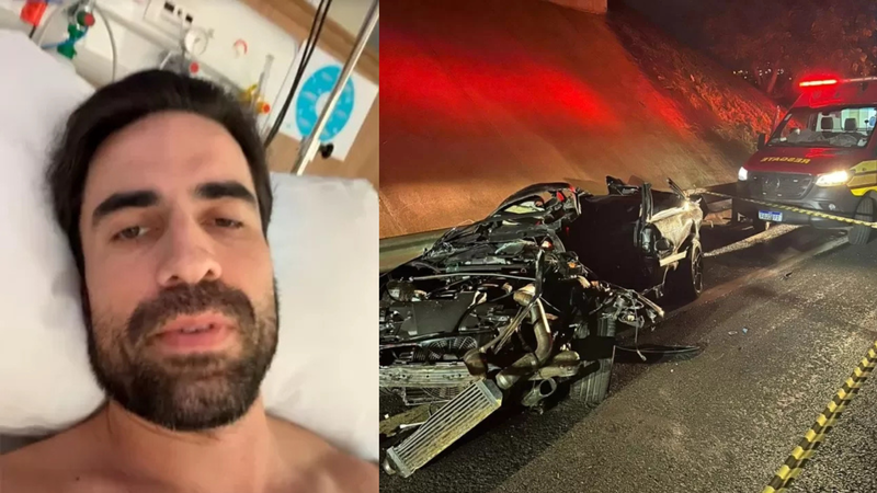 Influenciador desabafa após bater BMW e ter pernas amputadas: 'Milagre de Deus' - Reprodução/ Instagram