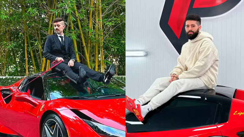 Influenciador Ruyter é banido da Ferrari após modificar carro de R$ 4 milhões - Reprodução/ Instagram