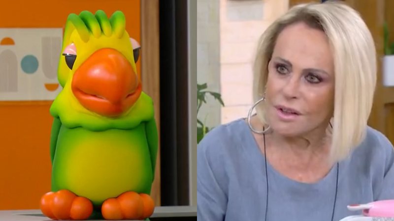 Louro Mané e Ana Maria Braga no Mais Você - Reprodução/Globo