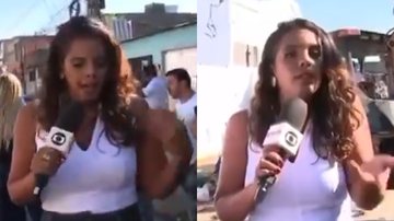 Luana Alves, repórter do Bom Dia Rio, da Globo - Reprodução/Globo