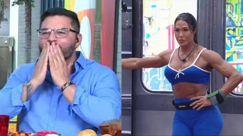 Marcelo volta a falar sobre bumbum de Gracyanne - Reprodução/ TV Globo