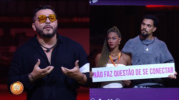 Marcelo detonou Aline e Vinícius no Sincerão do BBB 25 - Reprodução/Globo