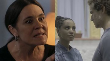 Mércia (Adriana Esteves), Viola (Gabz) e Volney (Paulo Rocha) de Mania de Você - Reprodução/Globo