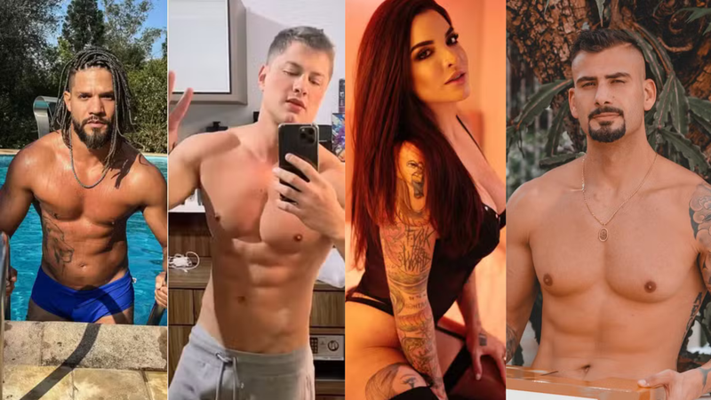 Nizam, Juninho, Clara: veja ex-BBBs que lucram alto com perfis em sites adultos - Reprodução/ Instagram