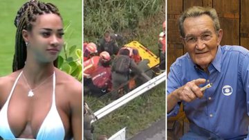 Tragédia em helicóptero, internação de Léo Batista e mais marcam o dia; veja - Reprodução/Globo/Instagram