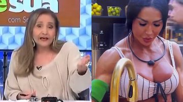 Sonia Abrão criticou o protagonismo de Gracyanne Barbosa no BBB 25 - Reprodução/RedeTV!/Globo