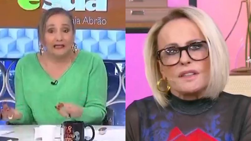 Sonia Abrão comentou o discurso de Ana Maria Braga ameaçando Alessandro Lo-Bianco - Reprodução/RedeTV!/Globo