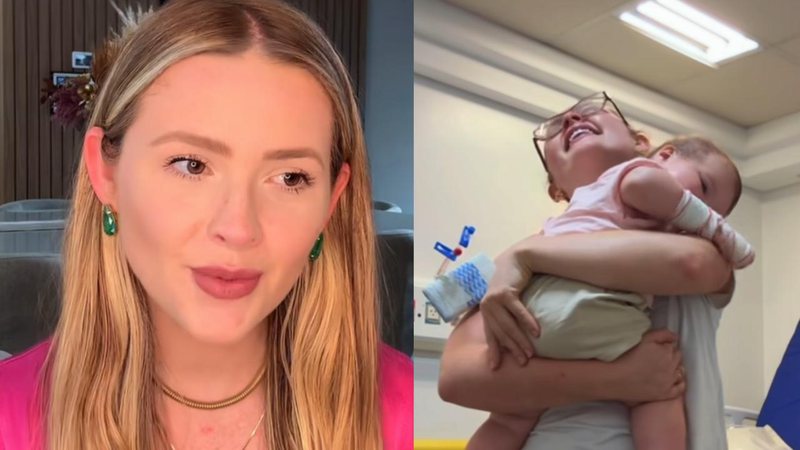 Susto! Influenciadora vive momento de pânico após acidente doméstico com a filha de 11 meses - Reprodução/ Instagram