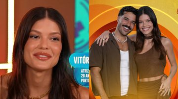 Vitória Strada e Matheus foram os primeiros confirmados no BBB 25 - Reprodução/Globo