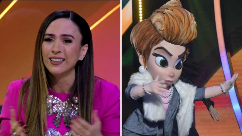 Tatá Werneck entrega spoiler sobre um dos participantes do The Masked Singer Brasil - Reprodução/Globo