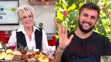 No 'Mais Você', Ana Maria Braga debocha e deixa Arthur do BBB21 sem graça: "Benefícios da banana" - Reprodução/TV Globo