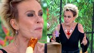 No 'Mais Você', Ana Maria Braga passa mal ao vivo após comer banana com pimenta: "Nossa Senhora" - Reprodução/TV Globo