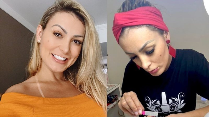 Ex-Miss Bumbum Andressa Urach investe em nova profissão e sai à procura de clientes: "Vai marcar horário?" - Reprodução/Instagram