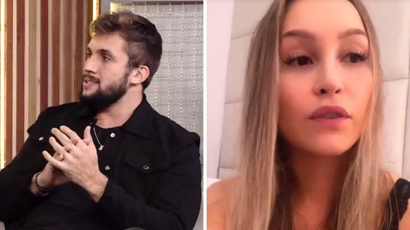 Fora do BBB21, Arthur tenta explicar seu comportamento com Carla Diaz na casa: "Criança fazendo birra" - Reprodução/TV Globo