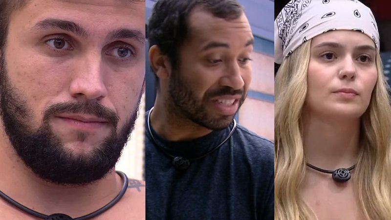 Arthur e Gilberto falaram sobre situação de VIih Tube no BBB21 - Reprodução/TV Globo