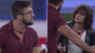 Arthur e Fiuk quase brigaram ao vivo no BBB21 - Reprodução/TV Globo