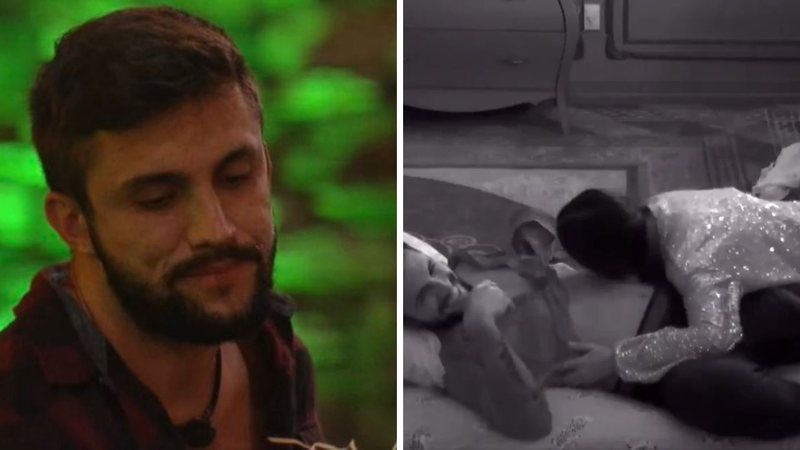 Reprodução/Instagram - BBB21: Arthur passa mal, recebe medicação no confessionário e Juliette tira uma casquinha: "Ver como está"