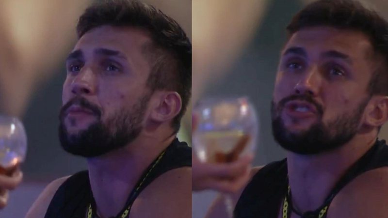 BBB21: Em desabafo, Arthur confessa que está perdido desde a eliminação de Projota e Carla Diaz: “Não consigo mais jogar” - Reprodução/TV Globo