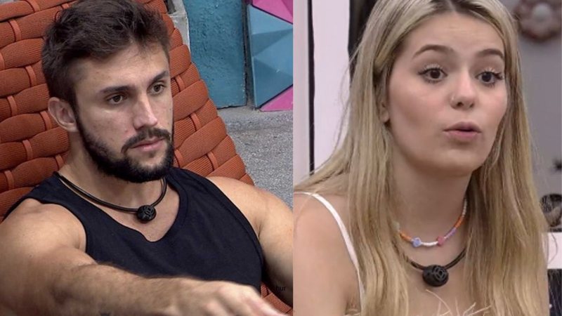 BBB21: Revoltou! Arthur solta os cachorros contra Viih Tube e dispara: "Falsa do caralh*" - Reprodução/TV Globo